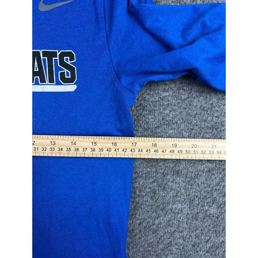 Nike‎ Lady Wildcats Blue Long Sleeve Dri-Fit Athletic Tee Size Small